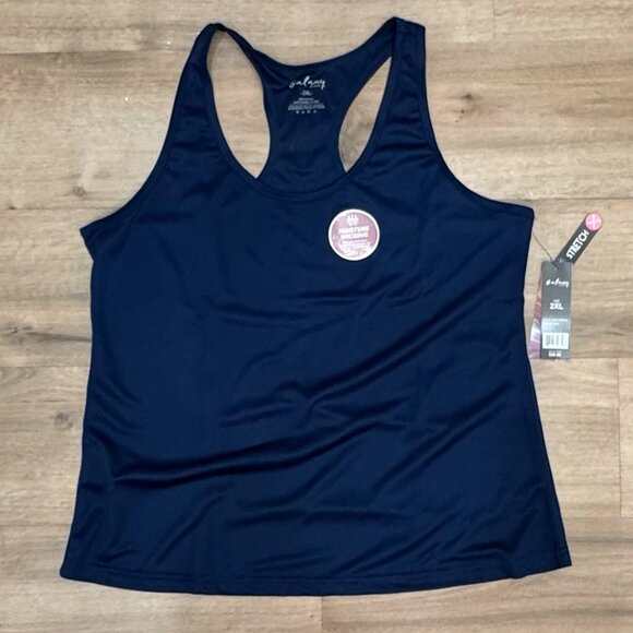 Galaxy By Harvic Tops - Galaxy by Harvic‎ women's moisture-wicking performance racerback tank top